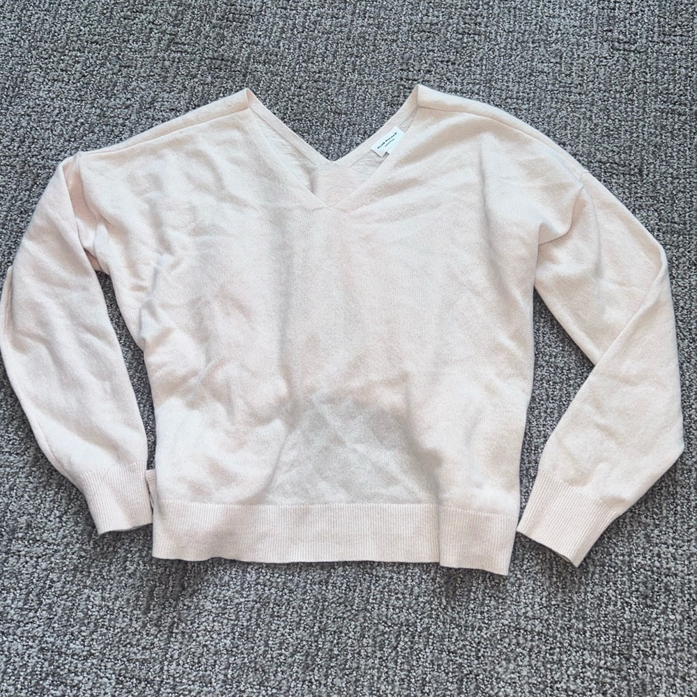 Club Monaco Cashmere Sweater with Tie Back